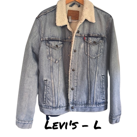 Levi's Other - Ⓜ️Men's Levi's Sherpa Coat - EUC - only worn a couple times. - Large